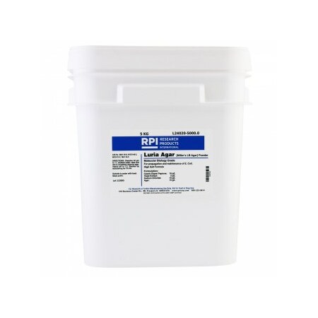 Rpi Miller's LB Agar, High Salt, 5 KG L24020-5000.0